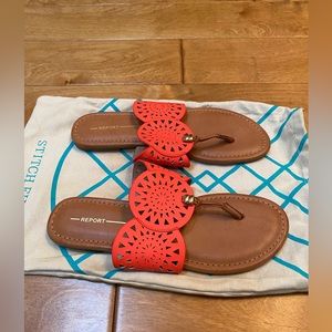 Brand New Coral Sandals